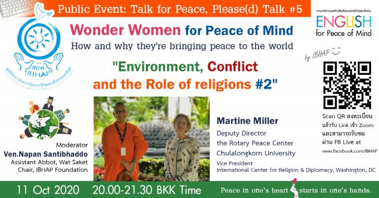 Environment, Conflict and the Role of religions #2