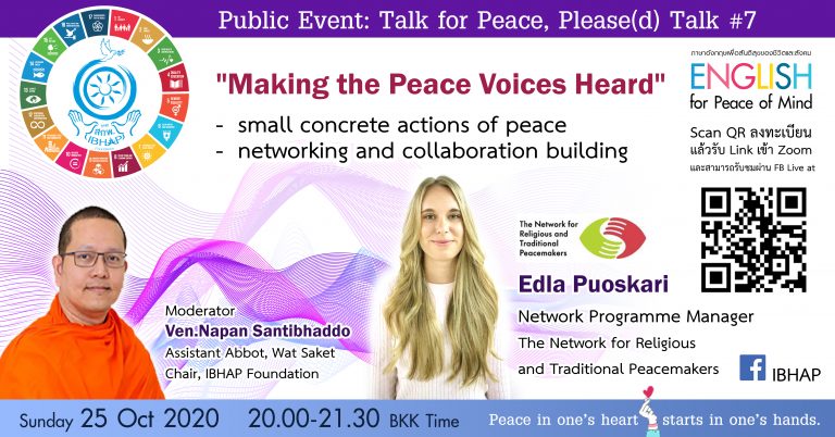 Making the Peace Voices Heard